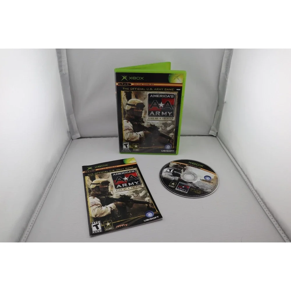 America's Army: Rise of a Soldier (Microsoft Xbox, 2005) CIB Complete‎ Tested